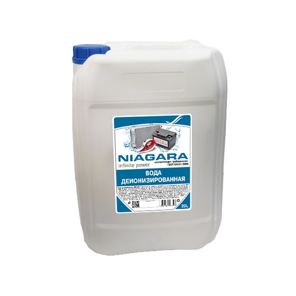 Вода деионизированная 20 л